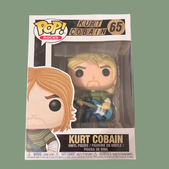Kurt Cobain Nirvana Funko Pop - Picture 1 of 3